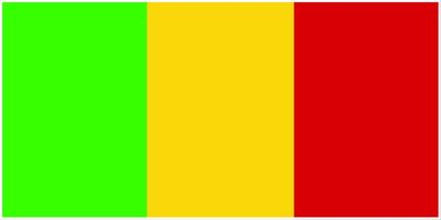 Mali flag large 36x72