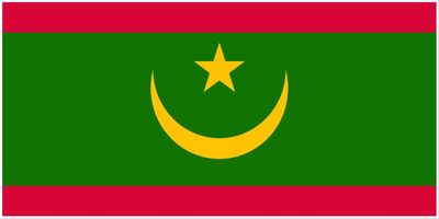 Mauritania (2017-) large flag 36x72