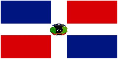 Dominican Republic flag large 36x72