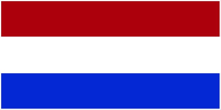 Netherlands flag large 36x72 K