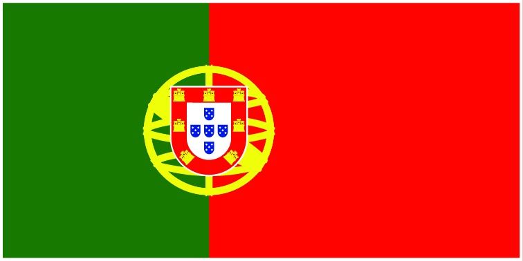 Portugal flag large 36x72 T