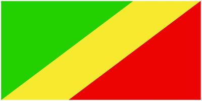 Republic of Congo flag large 36x72