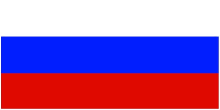 Russia flag large 36x72