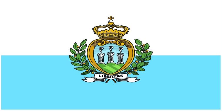 San Marino flag large 36x72 2