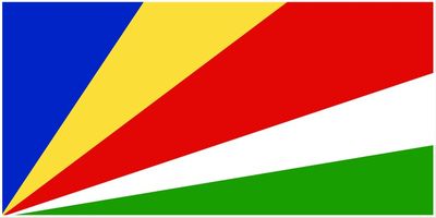 Seychelles flag large 36x72
