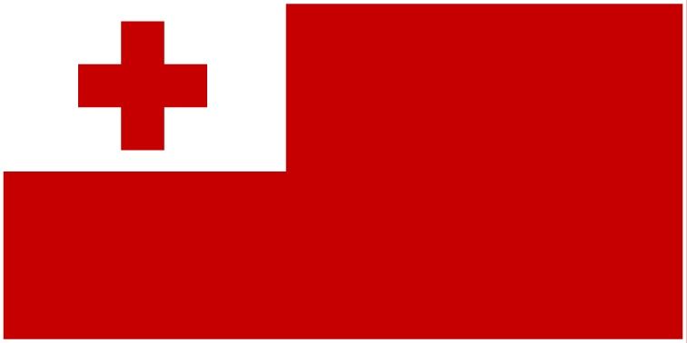 Tonga flag large 36x72
