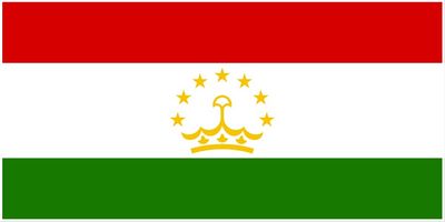Tajikistan flag large 36x72