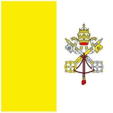 Vatican flag large 36x72