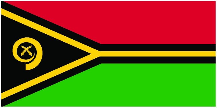 Vanuatu flag large 36x72