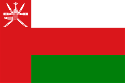 Oman flag large 36x72