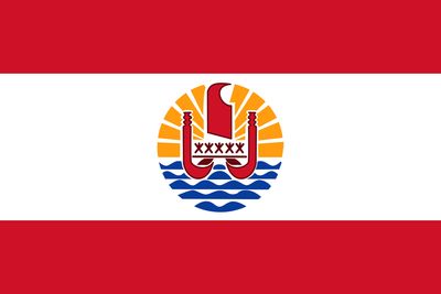 Tahiti flag large 36x72
