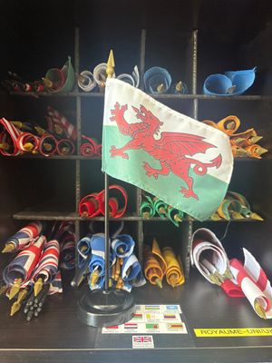 Wales small flag 4x6