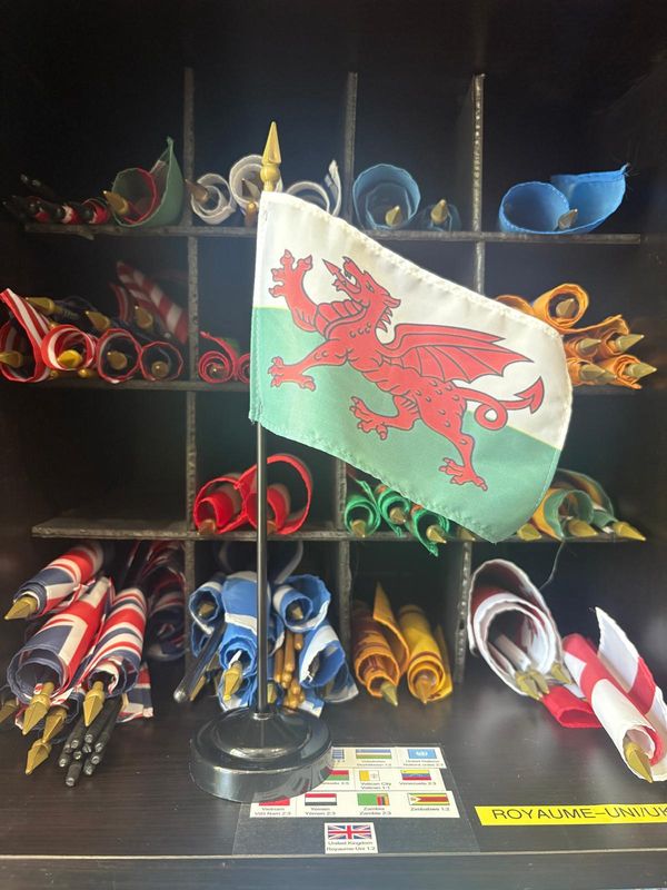 Wales small flag 4x6