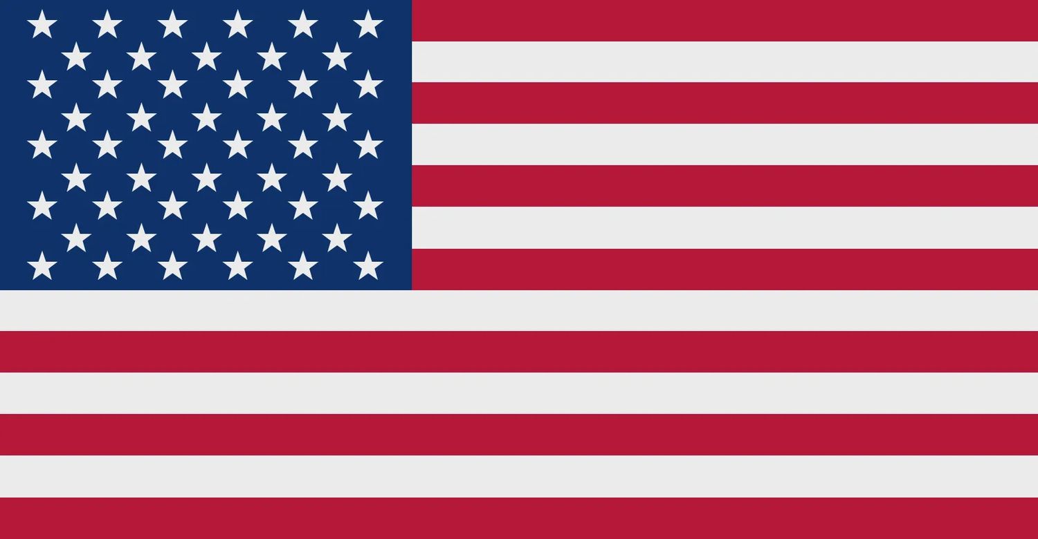 United States - Car flag with clip