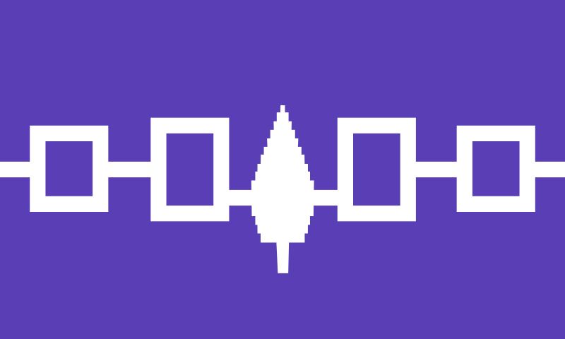 Iroqouis Flag 5x10