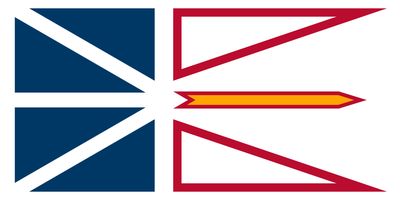 Newfoundland and Labrador small flag 6x10