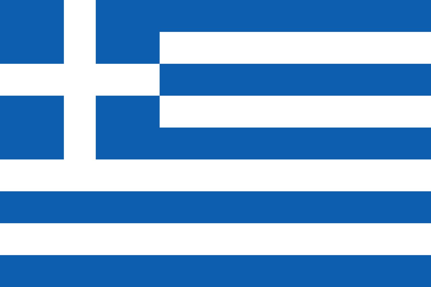 Greece boat flag 12x18