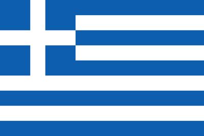 Greece boat flag 12x18