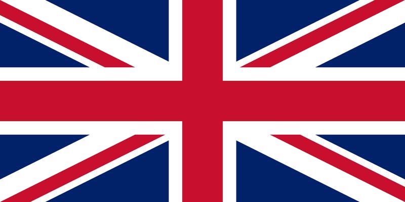 United Kingdom boat flag 12x18