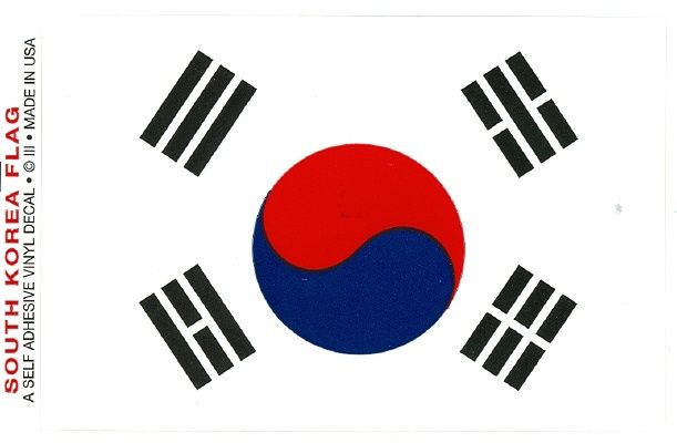 Standard South Korea Sticker