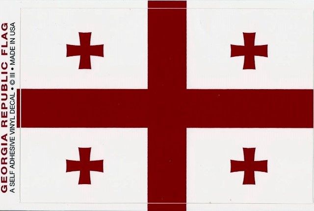 Standard Georgia Sticker