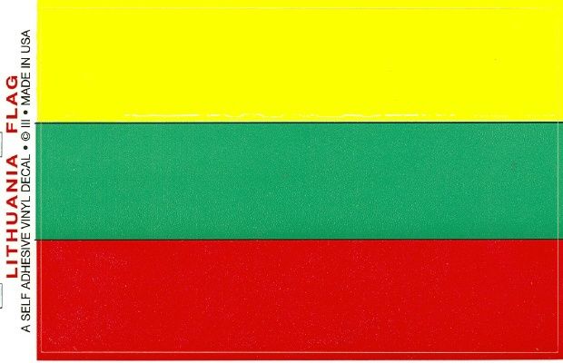 Lithuania Standard Sticker