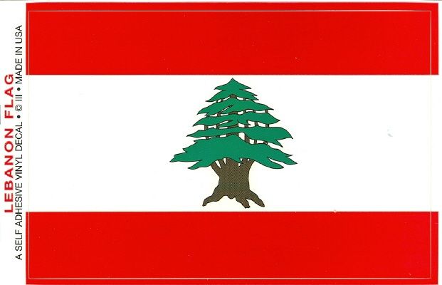 Standard Lebanon sticker