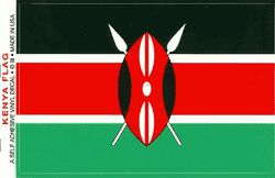 Kenya Standard Sticker