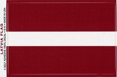Standard Latvian sticker