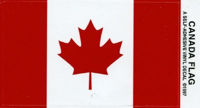 Standard Canada sticker