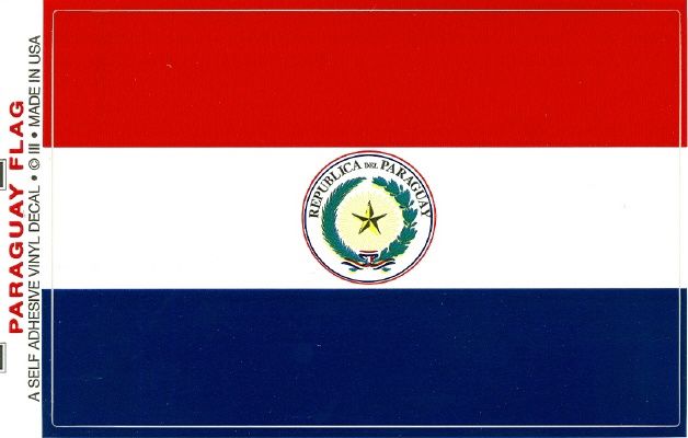 Standard Paraguay sticker