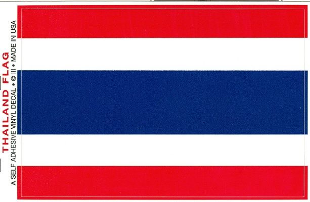 Autocollant Thaïlande standard