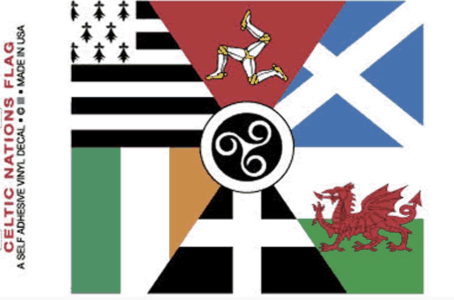 Standard Celtic Countries Sticker