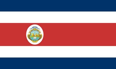 Costa Rica stickers small