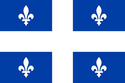 Quebec small paper stickers