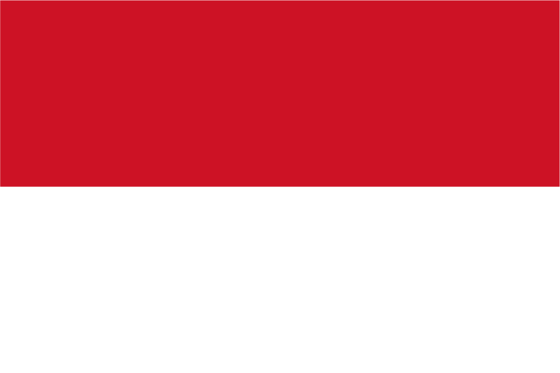 Indonesia flag large 48x72