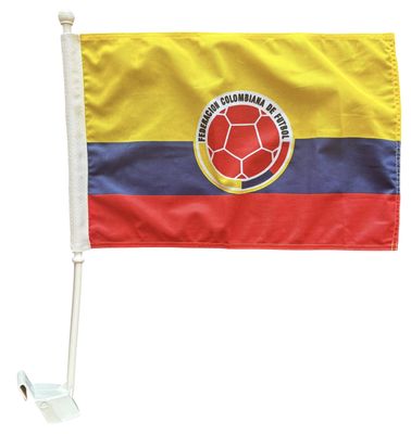 Colombia Sportsman - Car flag with clip