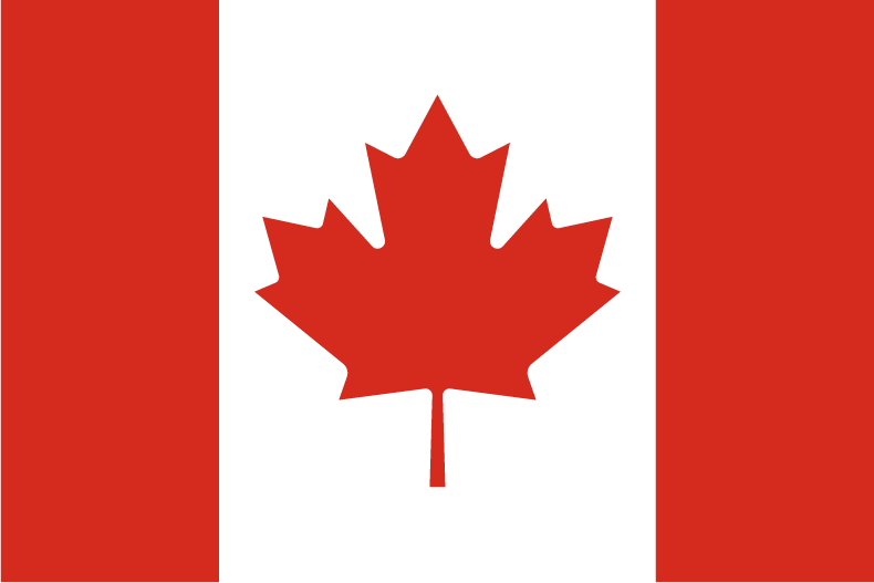Canada drapeau moyen 27x54 K GR