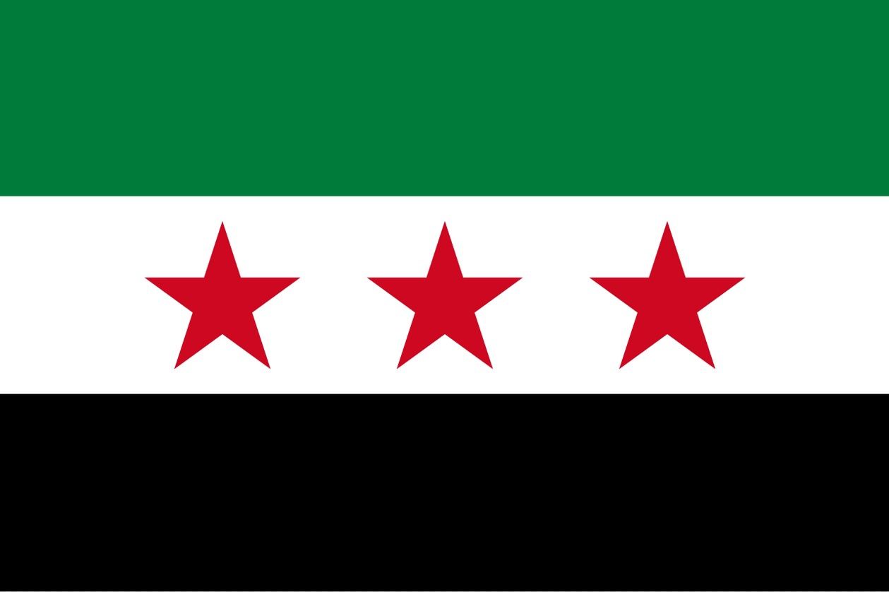 Syria flag large 36x60