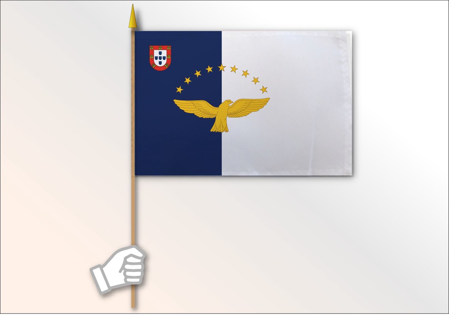 Azores medium flag 12x18