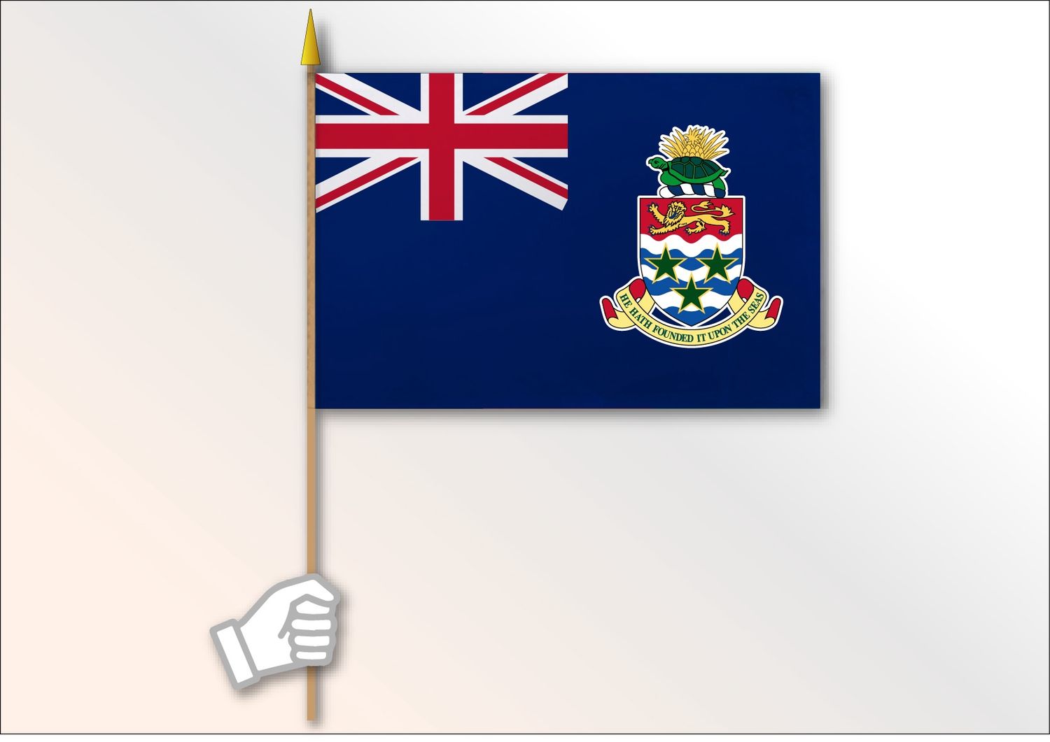 Cayman Islands flag medium 12x18