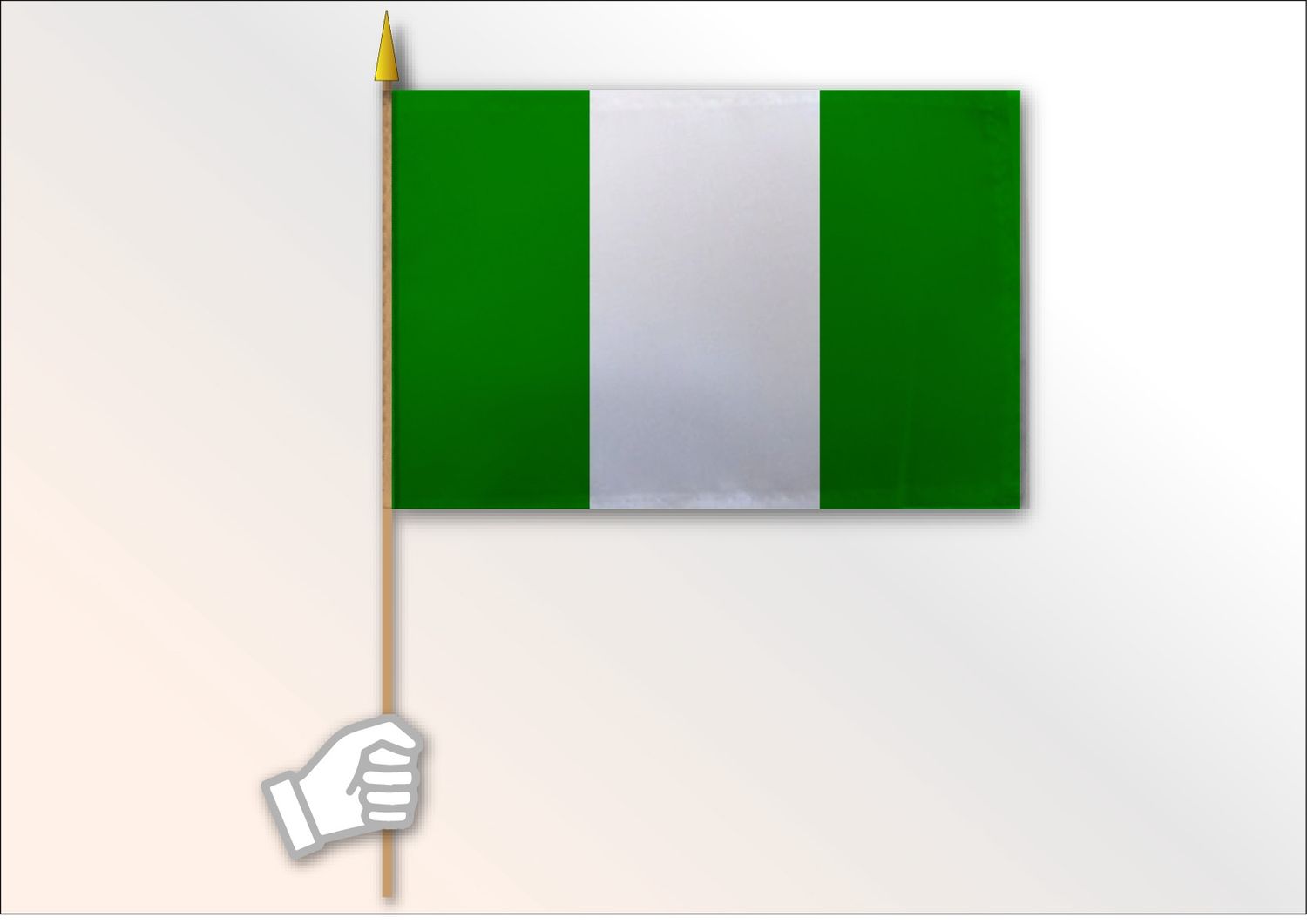 Nigeria flag medium 12x18