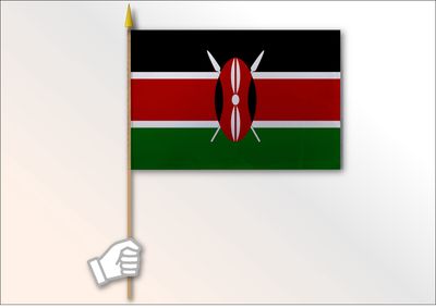 Kenya flag medium 12x18