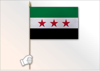 Syria flag medium 12x18