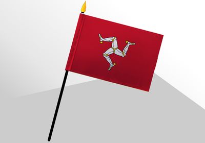 Isle of Man small flag 4x6