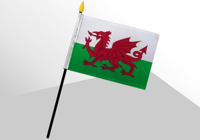 Wales small flag 4x6