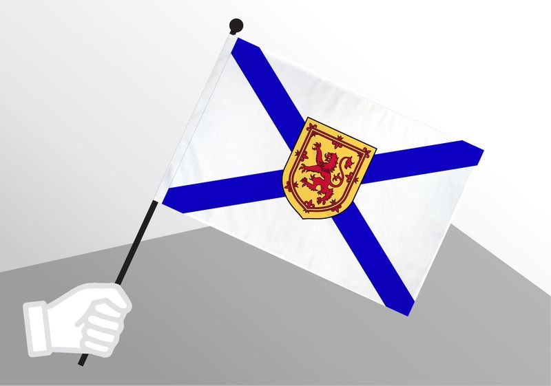 Nova Scotia small flag 6x10