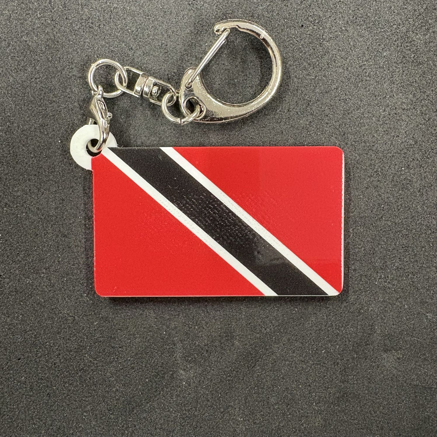 Porte-clés en plastique Trinité-et-Tobago