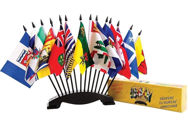 Set of Provincial Flags 4x6