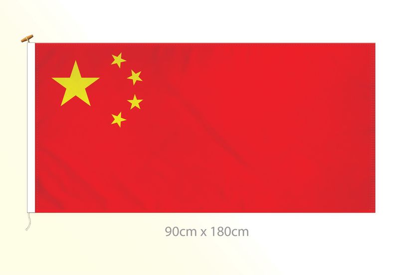 China flag large 36x72 H